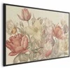 Artgeist Plakatas - Flower Bouquet on a Kreminis Background