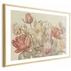 Artgeist Plakatas - Flower Bouquet on a Kreminis Background