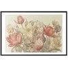 Artgeist Plakatas - Flower Bouquet on a Kreminis Background