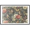 Artgeist Plakatas - Flowers, Birds, and Butterflies - vintage-style illustration