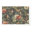 Artgeist Plakatas - Flowers, Birds, and Butterflies - vintage-style illustration