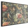 Artgeist Plakatas - Flowers, Birds, and Butterflies - vintage-style illustration