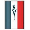 Artgeist Plakatas - French Flag with a Torch