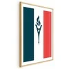 Artgeist Plakatas - French Flag with a Torch