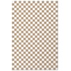 Artgeist Plakatas - Geometry and Browns - a chessboard pattern in neutral shades