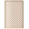 Artgeist Plakatas - Geometry and Browns - a chessboard pattern in neutral shades