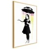 Artgeist Plakatas - Girl with an Umbrella