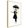 Artgeist Plakatas - Girl with an Umbrella