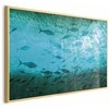 Artgeist Plakatas - Group of Dark Fish