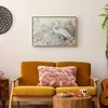 Artgeist Plakatas - Heron Wading in a Pond - illustration in light colors
