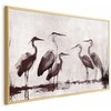Artgeist Plakatas - Herons Painted in Ink