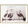 Artgeist Plakatas - Herons Painted in Ink