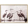Artgeist Plakatas - Herons Painted in Ink