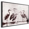 Artgeist Plakatas - Herons Painted in Ink