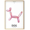 Artgeist Plakatas - Holo-Dog - Colorful Retro Dog