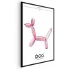 Artgeist Plakatas - Holo-Dog - Colorful Retro Dog