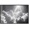 Artgeist Plakatas - Hope in the Clouds: Inspiring Sun Rays – Awaken Emotions