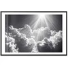 Artgeist Plakatas - Hope in the Clouds: Inspiring Sun Rays – Awaken Emotions