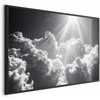 Artgeist Plakatas - Hope in the Clouds: Inspiring Sun Rays – Awaken Emotions