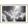 Artgeist Plakatas - Hope in the Clouds: Inspiring Sun Rays – Awaken Emotions