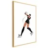 Artgeist Plakatas - Illustration - Female Volleyball Team Player