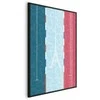 Artgeist Plakatas - Illustration of a Pool Against the French Flag