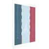 Artgeist Plakatas - Illustration of a Pool Against the French Flag