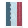 Artgeist Plakatas - Illustration of a Pool Against the French Flag