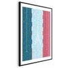 Artgeist Plakatas - Illustration of a Pool Against the French Flag