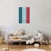 Artgeist Plakatas - Illustration of a Pool Against the French Flag