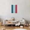Artgeist Plakatas - Illustration of a Pool Against the French Flag