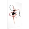 Artgeist Plakatas - Illustration of a Woman with a Ribbon - Artistic Gymnastics