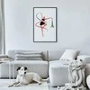 Artgeist Plakatas - Illustration of a Woman with a Ribbon - Artistic Gymnastics