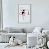 Artgeist Plakatas - Illustration of a Woman with a Ribbon - Artistic Gymnastics