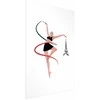 Artgeist Plakatas - Illustration of a Woman with a Ribbon - Artistic Gymnastics