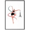 Artgeist Plakatas - Illustration of a Woman with a Ribbon - Artistic Gymnastics