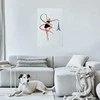 Artgeist Plakatas - Illustration of a Woman with a Ribbon - Artistic Gymnastics