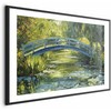 Artgeist Plakatas - Impressionist bridge - painting of a bridge against a picturesque background