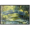 Artgeist Plakatas - Impressionist bridge - painting of a bridge against a picturesque background