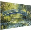 Artgeist Plakatas - Impressionist bridge - painting of a bridge against a picturesque background