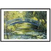 Artgeist Plakatas - Impressionist bridge - painting of a bridge against a picturesque background