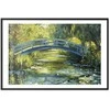 Artgeist Plakatas - Impressionist bridge - painting of a bridge against a picturesque background