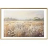 Artgeist Plakatas - Impressionist meadow – field landscape in a pastel colour palette