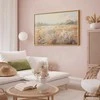 Artgeist Plakatas - Impressionist meadow – field landscape in a pastel colour palette