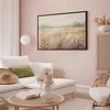 Artgeist Plakatas - Impressionist meadow – field landscape in a pastel colour palette