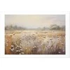 Artgeist Plakatas - Impressionist meadow – field landscape in a pastel colour palette