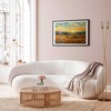 Artgeist Plakatas - Impressionistic fields - painted golden landscape with fields of grain