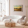 Artgeist Plakatas - Impressionistic fields - painted golden landscape with fields of grain