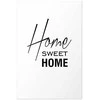 Artgeist Plakatas - Juodas and Baltas: Home Sweet Home