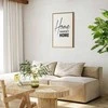 Artgeist Plakatas - Juodas and Baltas: Home Sweet Home